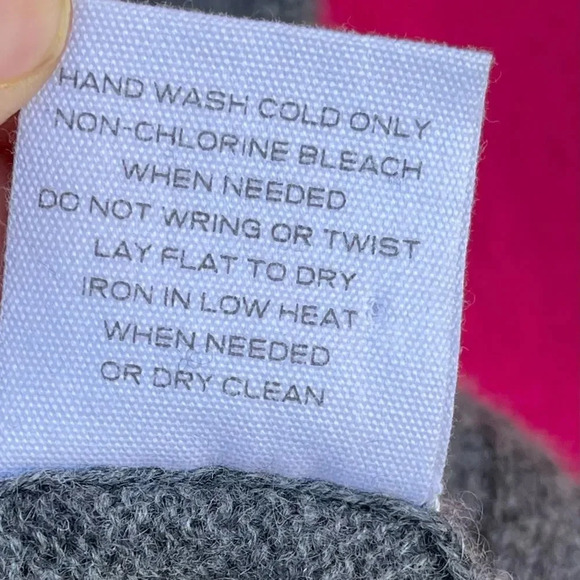 Duffy color block sweater 100% cashmere size XS - Picture 7 of 8